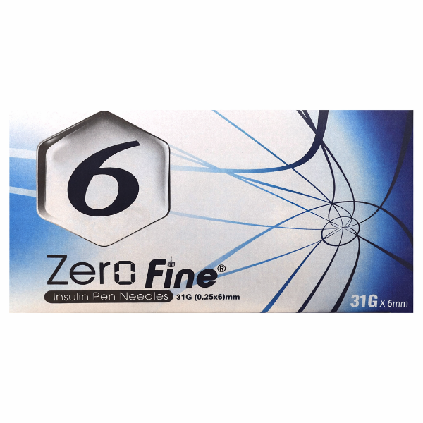 Zerofine İnsülin 31G 6mm İğne Ucu